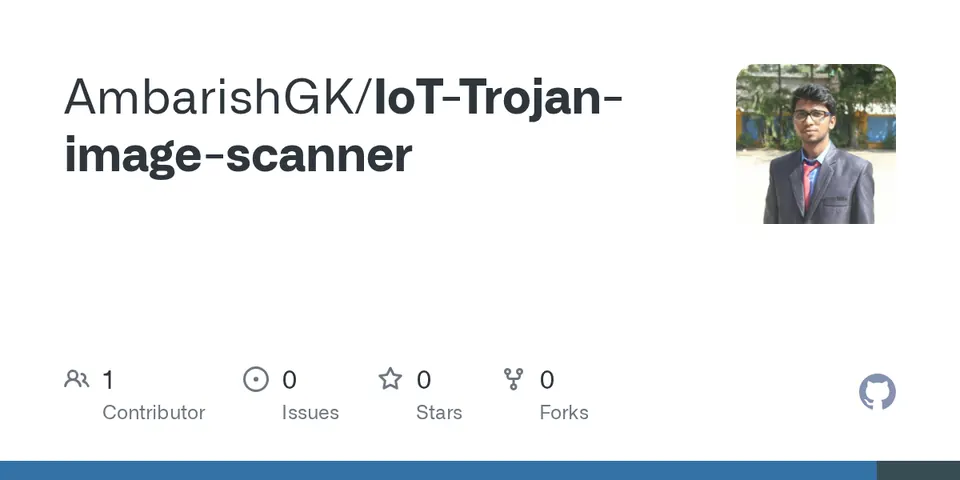 IoT Trojan Image Scanner