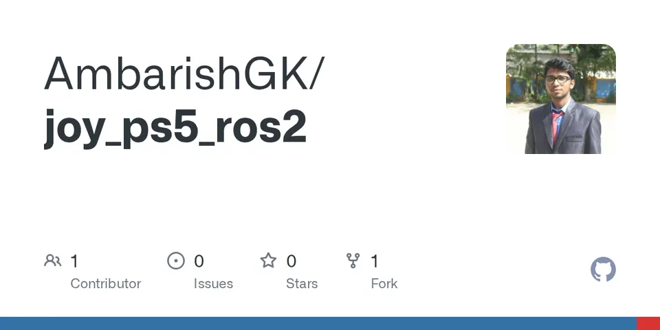 PS5 DualSense ROS 2 wrapper